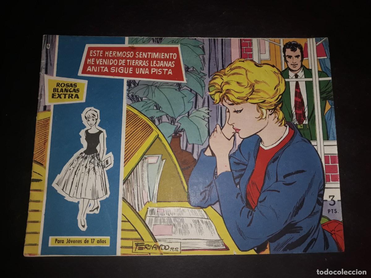 Tebeos: Colecci&oacute;n Rosas Blancas Extra N&ordm; 6 - Foto 1