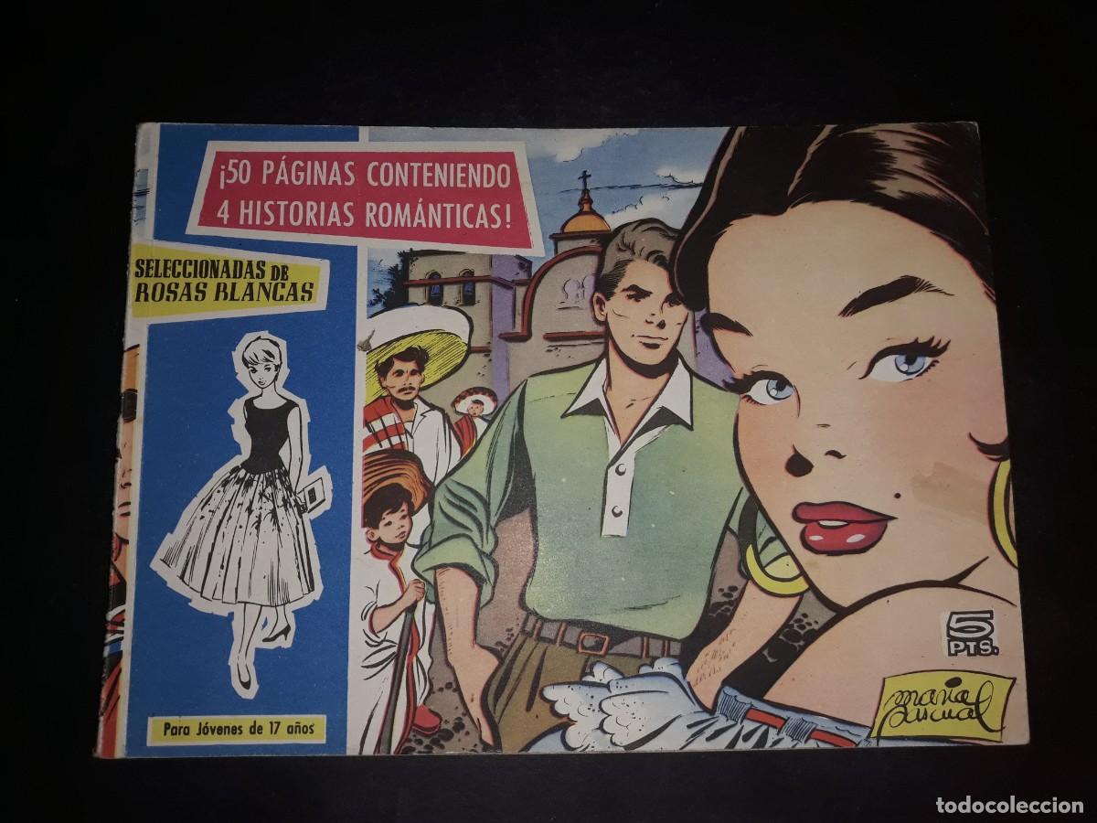 Tebeos: Cuadernillo Colecci&oacute;n Rosas Blancas 4 Historias - Foto 1