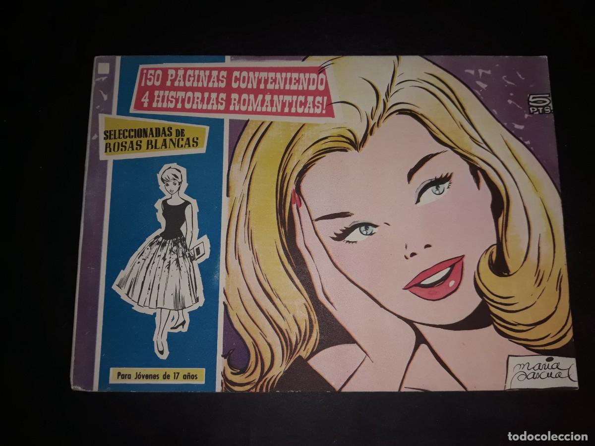Tebeos: Cuadernillo Colecci&oacute;n Rosas Blancas 4 Historias - Foto 1