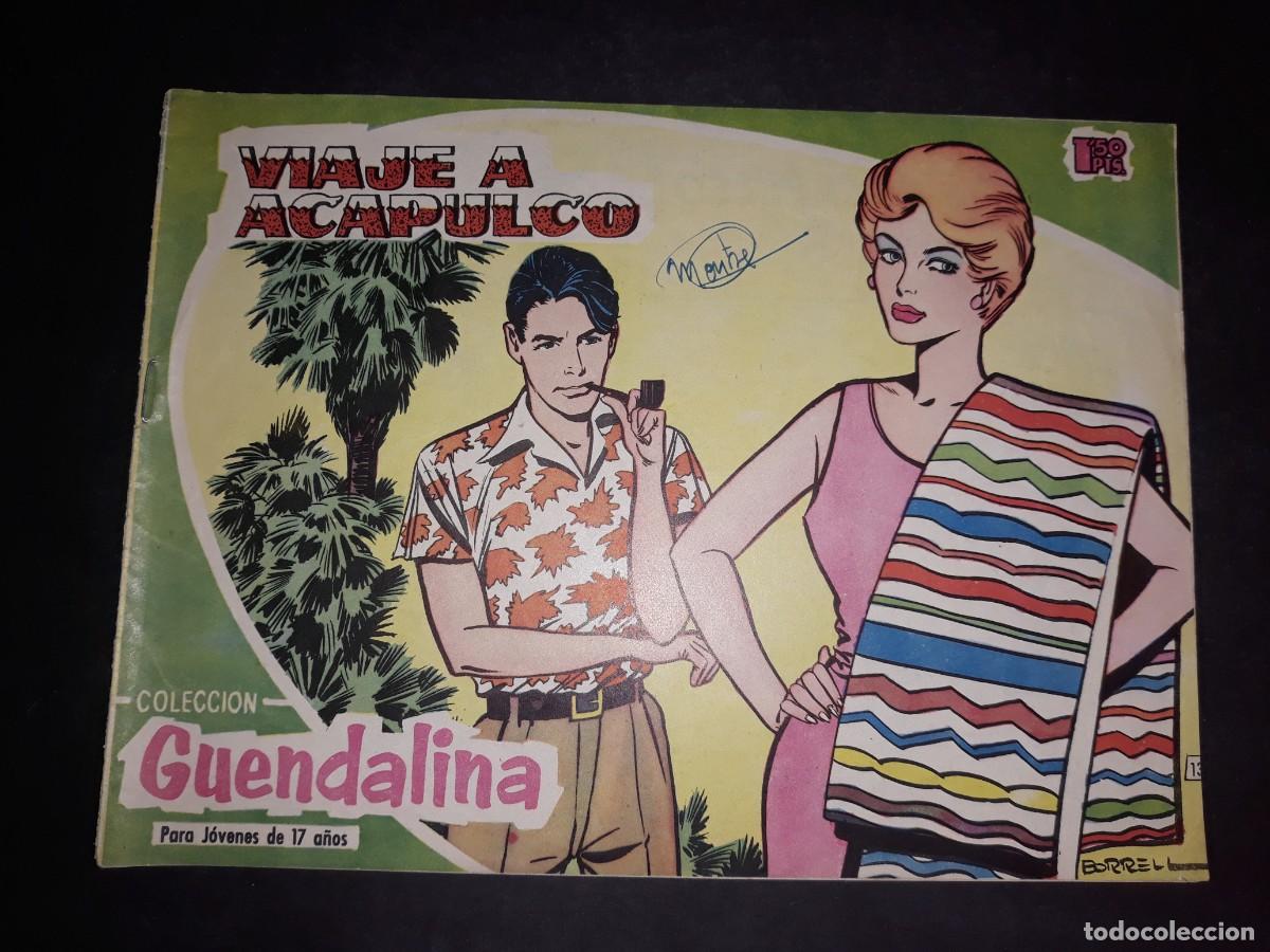 Tebeos: Colecci&oacute;n Guendalina N&ordm; 13 Trasera Tab Hunter - Foto 1