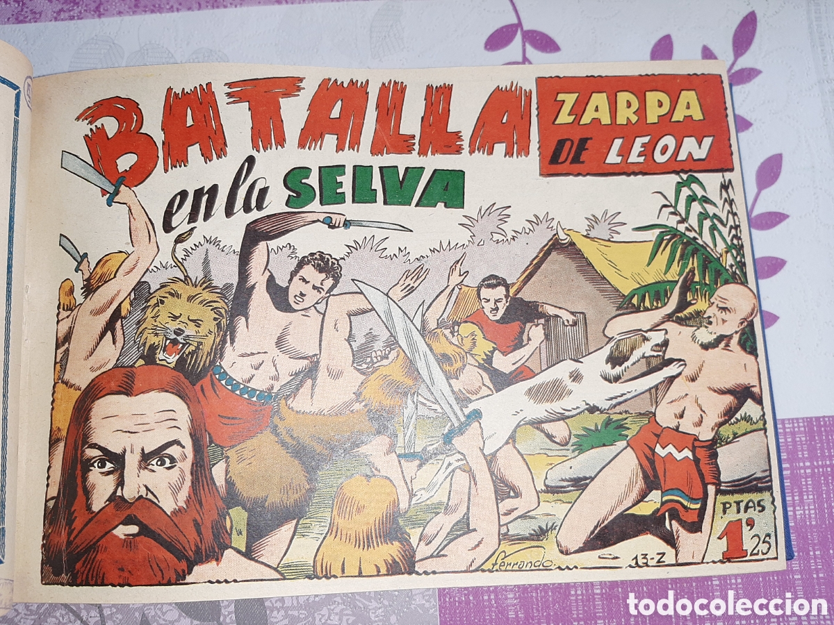 Tebeos: Zarpa de Le&oacute;n , completa encuadernada, Editorial Toray, ver defectos - Foto 4