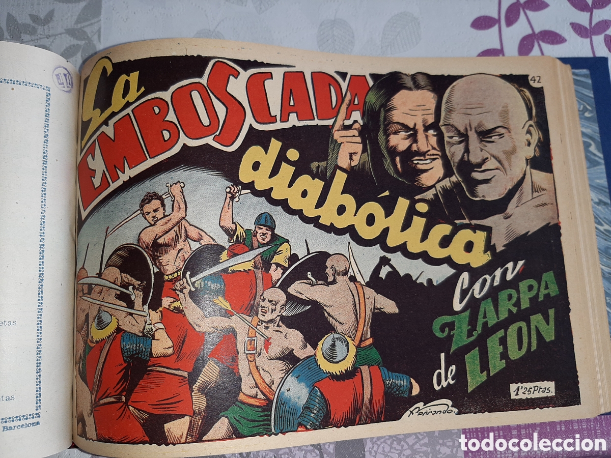 Tebeos: Zarpa de Le&oacute;n , completa encuadernada, Editorial Toray, ver defectos - Foto 11