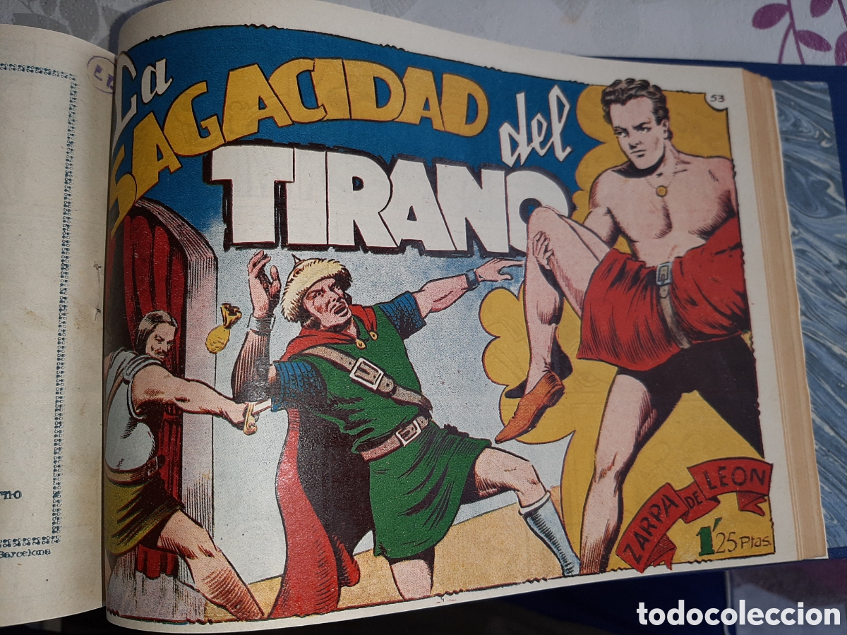 Tebeos: Zarpa de Le&oacute;n , completa encuadernada, Editorial Toray, ver defectos - Foto 14