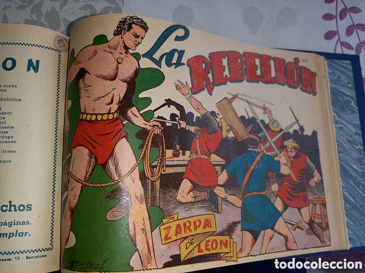 Tebeos: Zarpa de Le&oacute;n , completa encuadernada, Editorial Toray, ver defectos - Foto 15