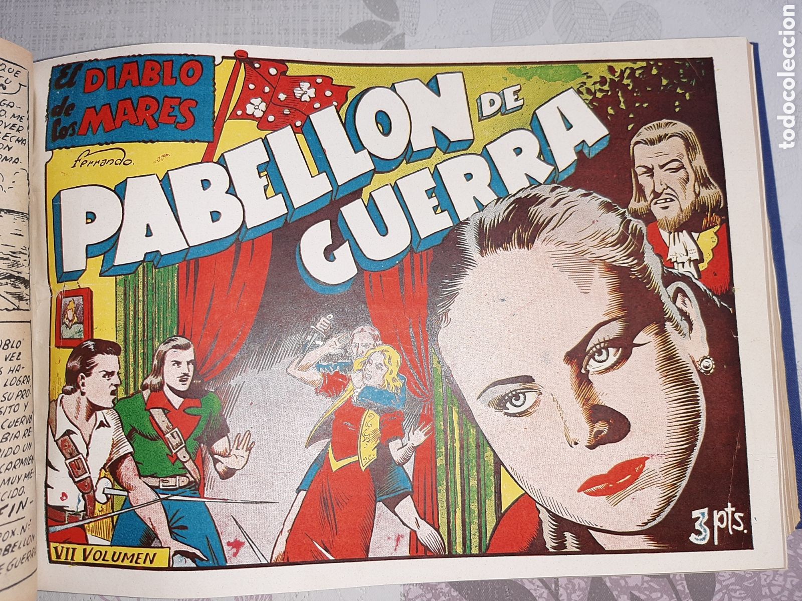 Tebeos: El Diablo de los Mares, completa encuadernada, es la edici&oacute;n en tomos, Toray - Foto 7