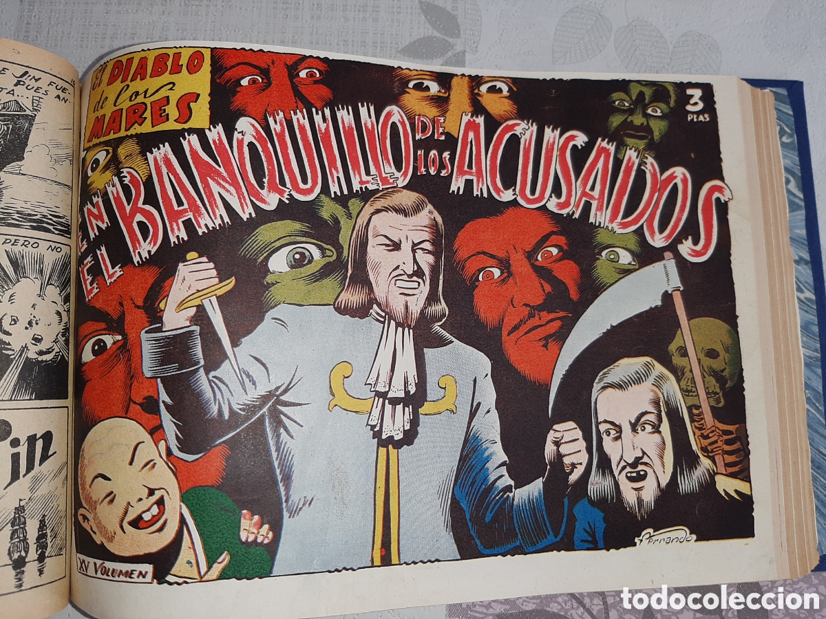 Tebeos: El Diablo de los Mares, completa encuadernada, es la edici&oacute;n en tomos, Toray - Foto 15