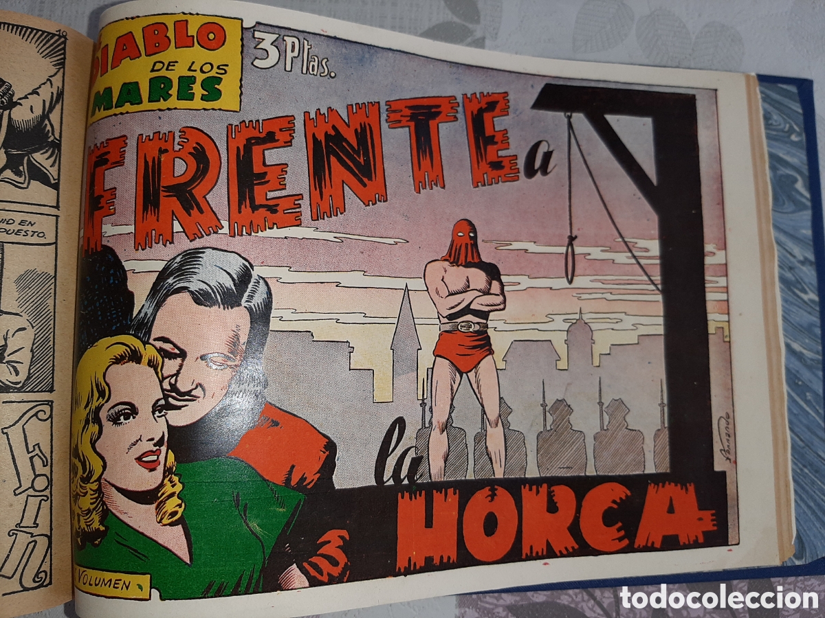 Tebeos: El Diablo de los Mares, completa encuadernada, es la edici&oacute;n en tomos, Toray - Foto 19