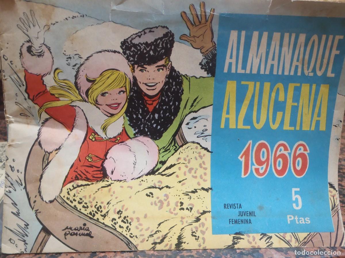 Tebeos: ALMANAQUE AZUCENA 1966 - ORIGINAL - Foto 1
