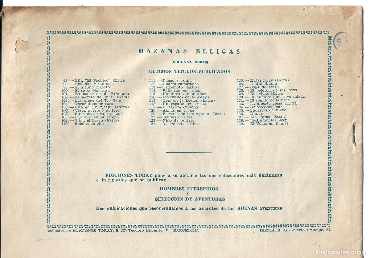Tebeos: HAZA&Ntilde;AS BELICAS - ORIGINAL - NUM 139 - Foto 2