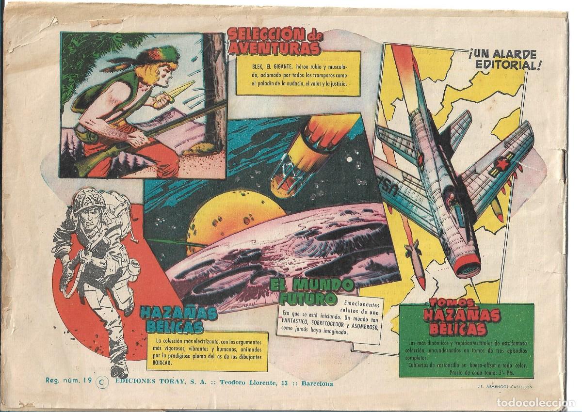 Tebeos: HAZA&Ntilde;AS BELICAS - ORIGINAL - NUM 196 - Foto 2
