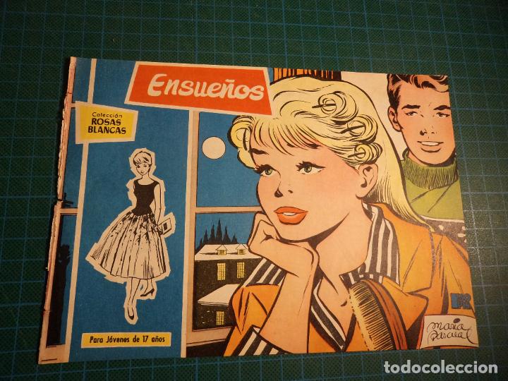 Tebeos: Rosas blancas. N&ordm; 75. Toray. Procede de encuadernaci&oacute;n. - Foto 1