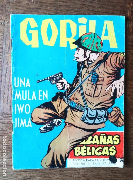 Tebeos: GORILA, HAZA&Ntilde;AS BELICAS N&ordm; EXTRA 162 - TORAY - Foto 1