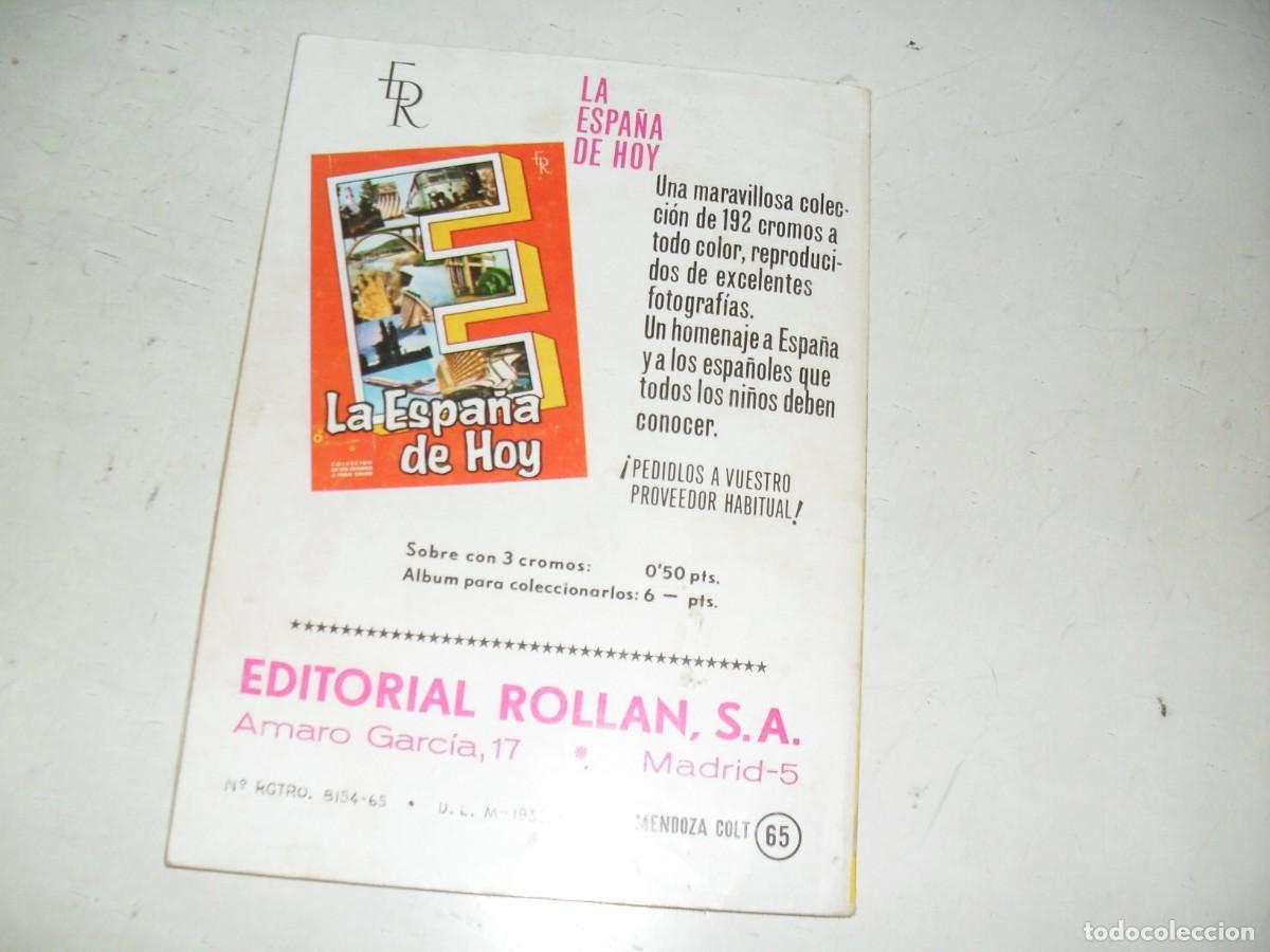 Tebeos: MENDOZA COLT 65 ORO MALDITO.ROLLAN,1964 - Foto 2