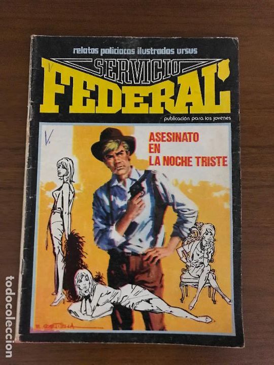 Tebeos: SERVICIO FEDERAL N&ordm; 5 , EDITORIAL TORAY - Foto 1