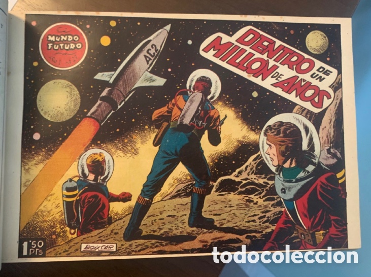 Tebeos: Antiguos c&oacute;mics Mundo Futuro - Foto 21