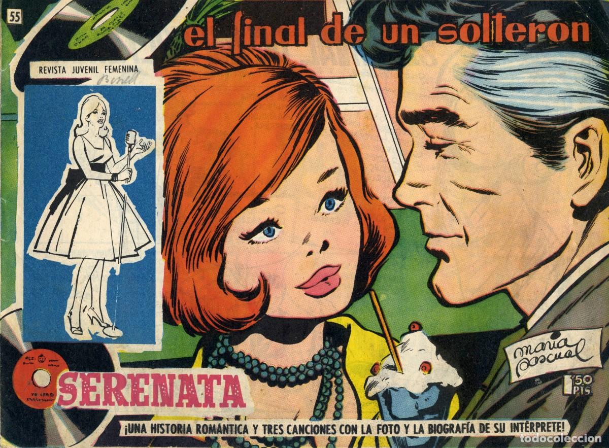 Tebeos: SERENATA N&ordm; 55 &rdquo;EL FINAL DE UN SOLTER&Oacute;N&rdquo; - EDICIONES TORAY 7 DE ABRIL DE 1961 - Foto 1
