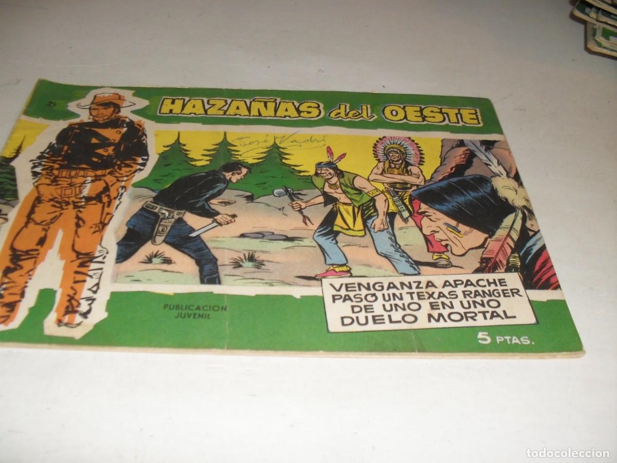 Tebeos: HAZA&Ntilde;AS DEL OESTE,N&ordm;25 VENGANZA APACHE,(DE 44),TORAY,1959 - Foto 1