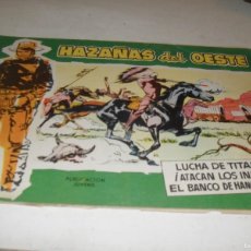 Tebeos: HAZAÑAS DEL OESTE,Nº 12 LUCHA DE TITANES,(DE 44),TORAY,1959