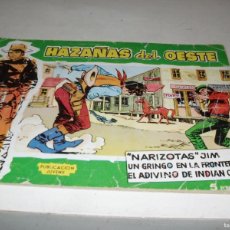 Tebeos: HAZAÑAS DEL OESTE,PRIMEROS Nº,3 NARIZOTAS JIM,(DE 44),TORAY,1959