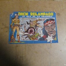 Tebeos: DICK RELAMPAGO Nº 11, ORIGINAL EDICIONES TORAY 1961