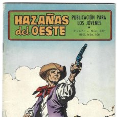 Tebeos: HAZAÑAS DEL OESTE Nº 242 (TORAY 1971)