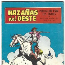 Tebeos: HAZAÑAS DEL OESTE Nº 191 (TORAY 1969)