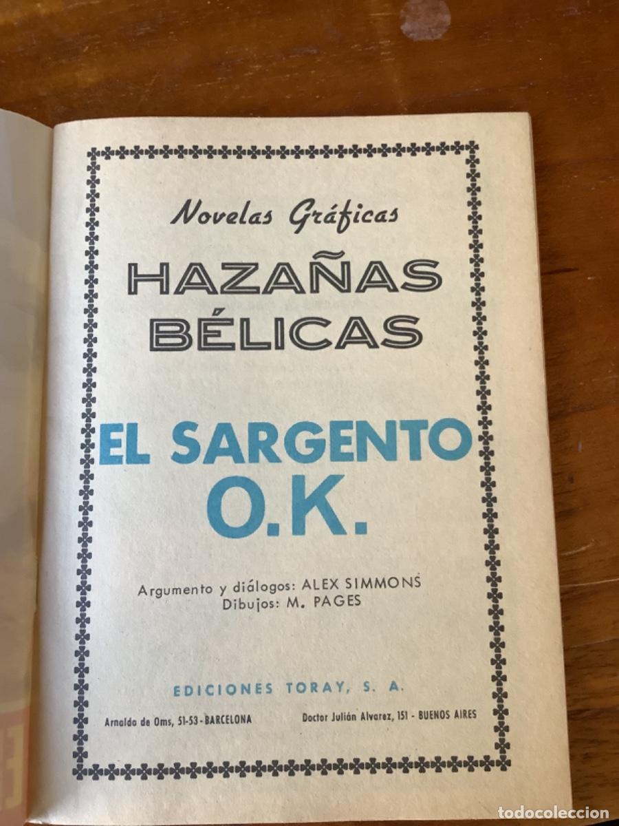Tebeos: Haza&ntilde;as Belicas-El Sargento O.K. - Foto 4