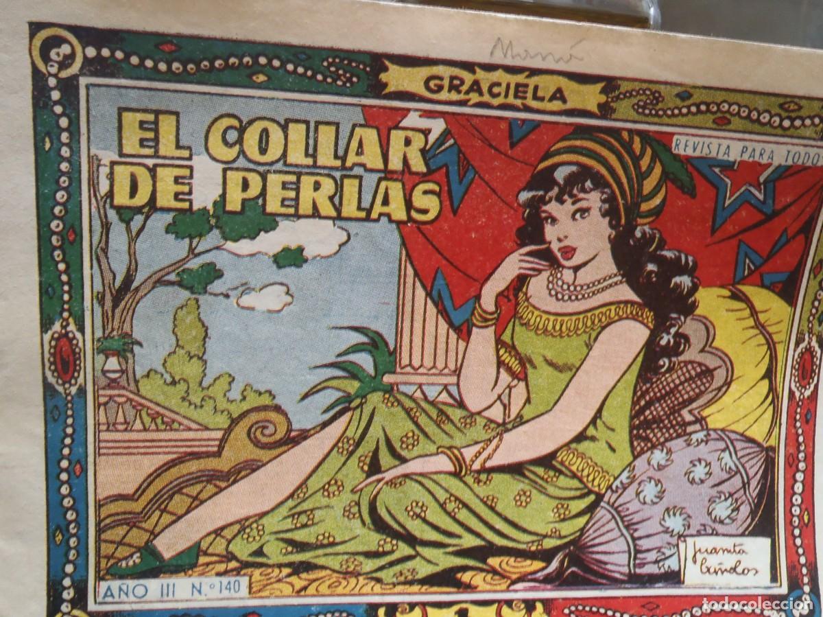 Tebeos: COLECCION GRACIELA - N&ordm; 140 - EL COLLAR DE PERLAS - TORAY - Foto 1