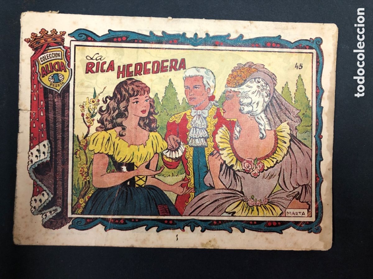 Tebeos: COMIC COLECCION ALICIA N&ordm; 45 EDICIONES TORAY - Foto 1