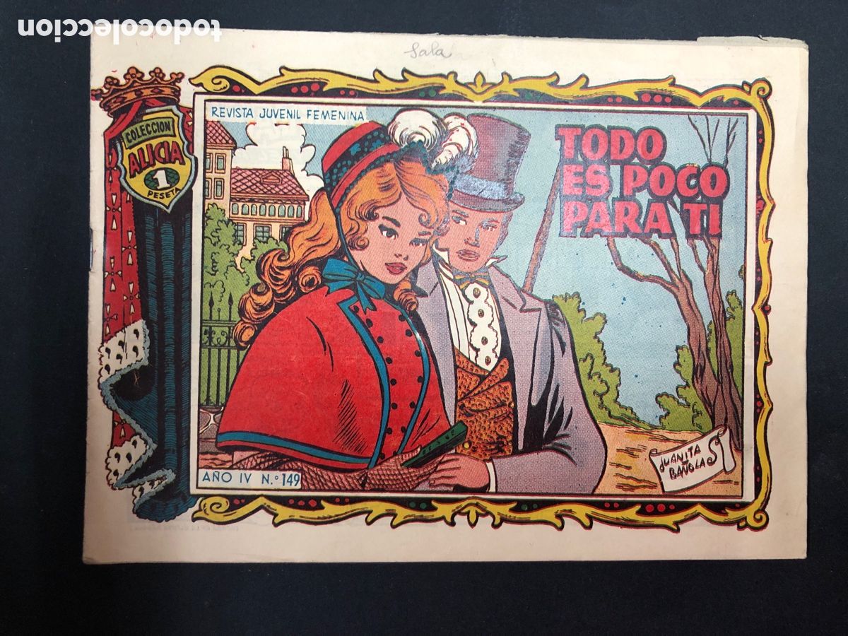 Tebeos: COMIC COLECCION ALICIA N&ordm; 149 EDICIONES TORAY - Foto 1
