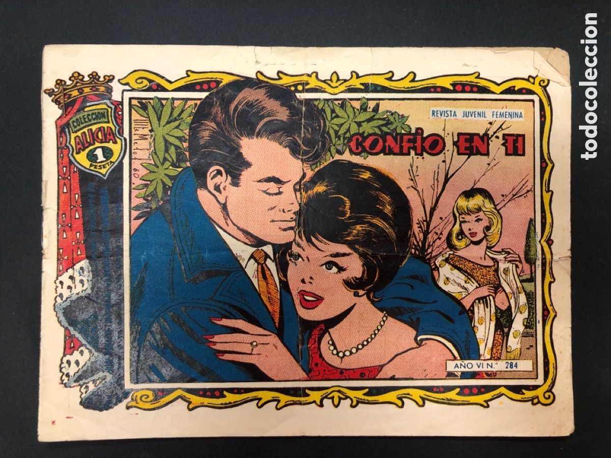 Tebeos: COMIC COLECCION ALICIA N&ordm; 284 EDICIONES TORAY - Foto 1