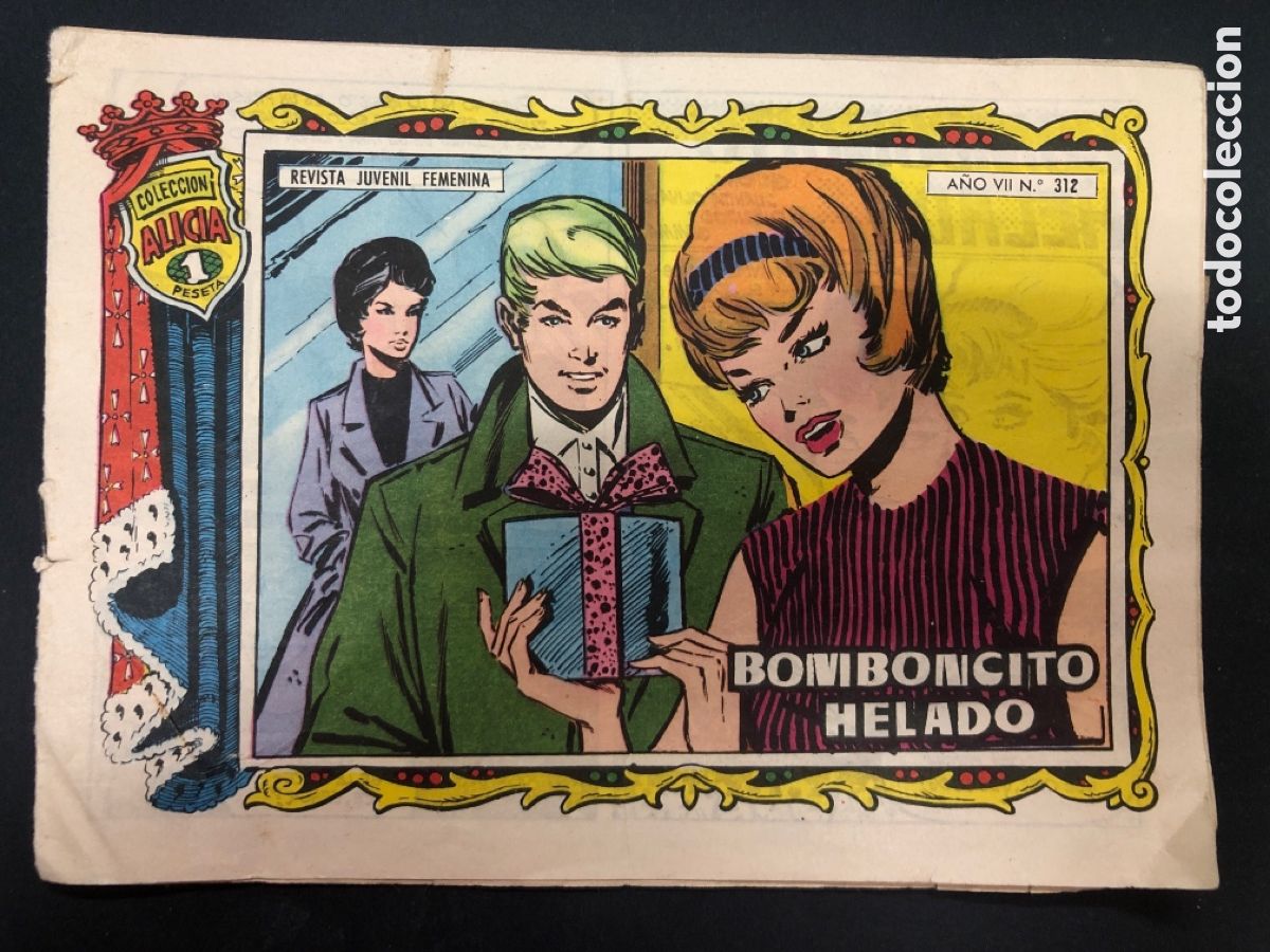 Tebeos: COMIC COLECCION ALICIA N&ordm; 312 EDICIONES TORAY - Foto 1