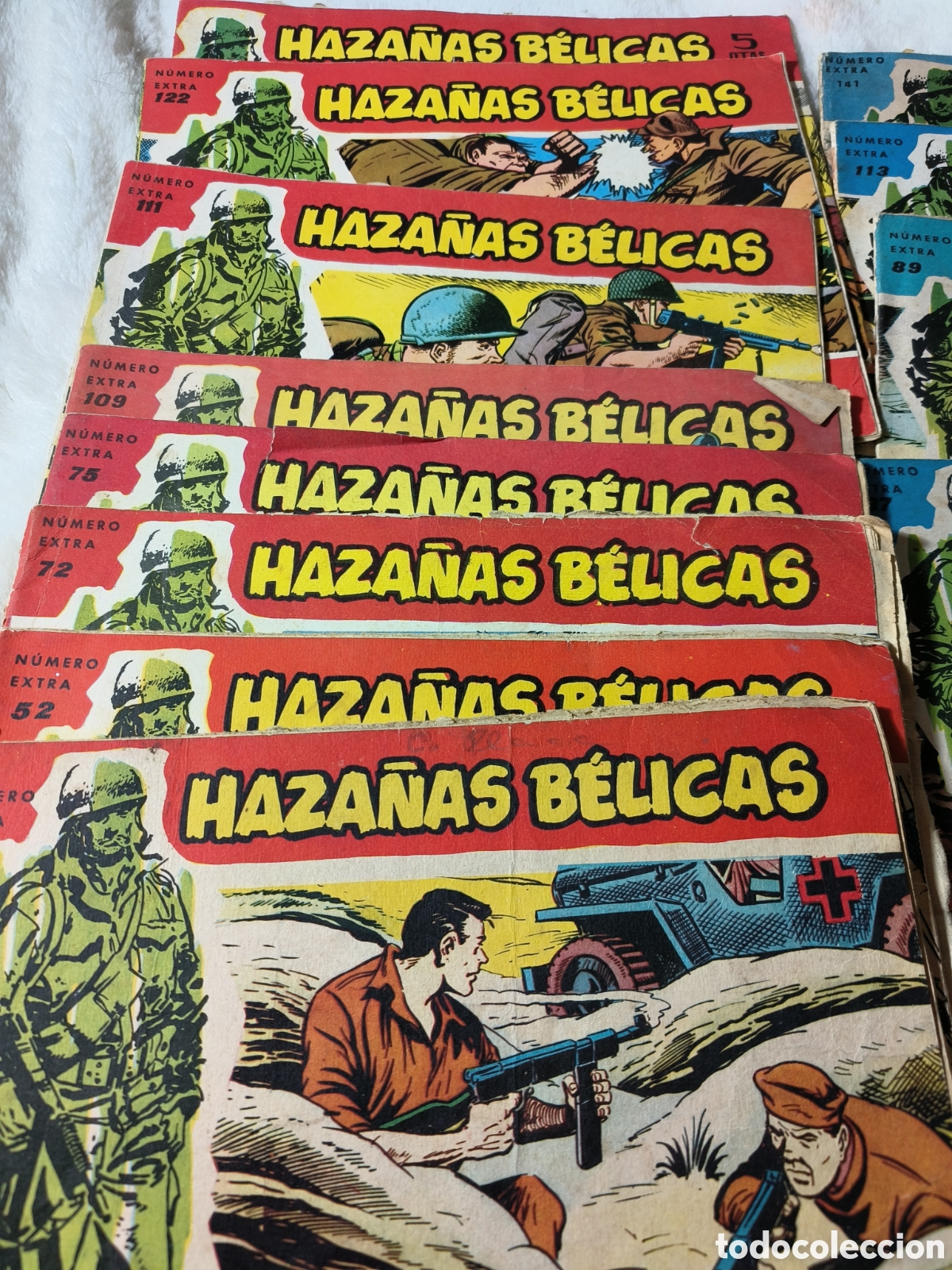 Tebeos: 12 c&oacute;mics Haza&ntilde;as B&eacute;licas extra - Foto 2