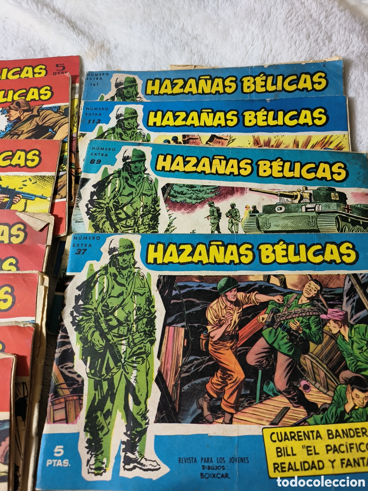 Tebeos: 12 c&oacute;mics Haza&ntilde;as B&eacute;licas extra - Foto 3