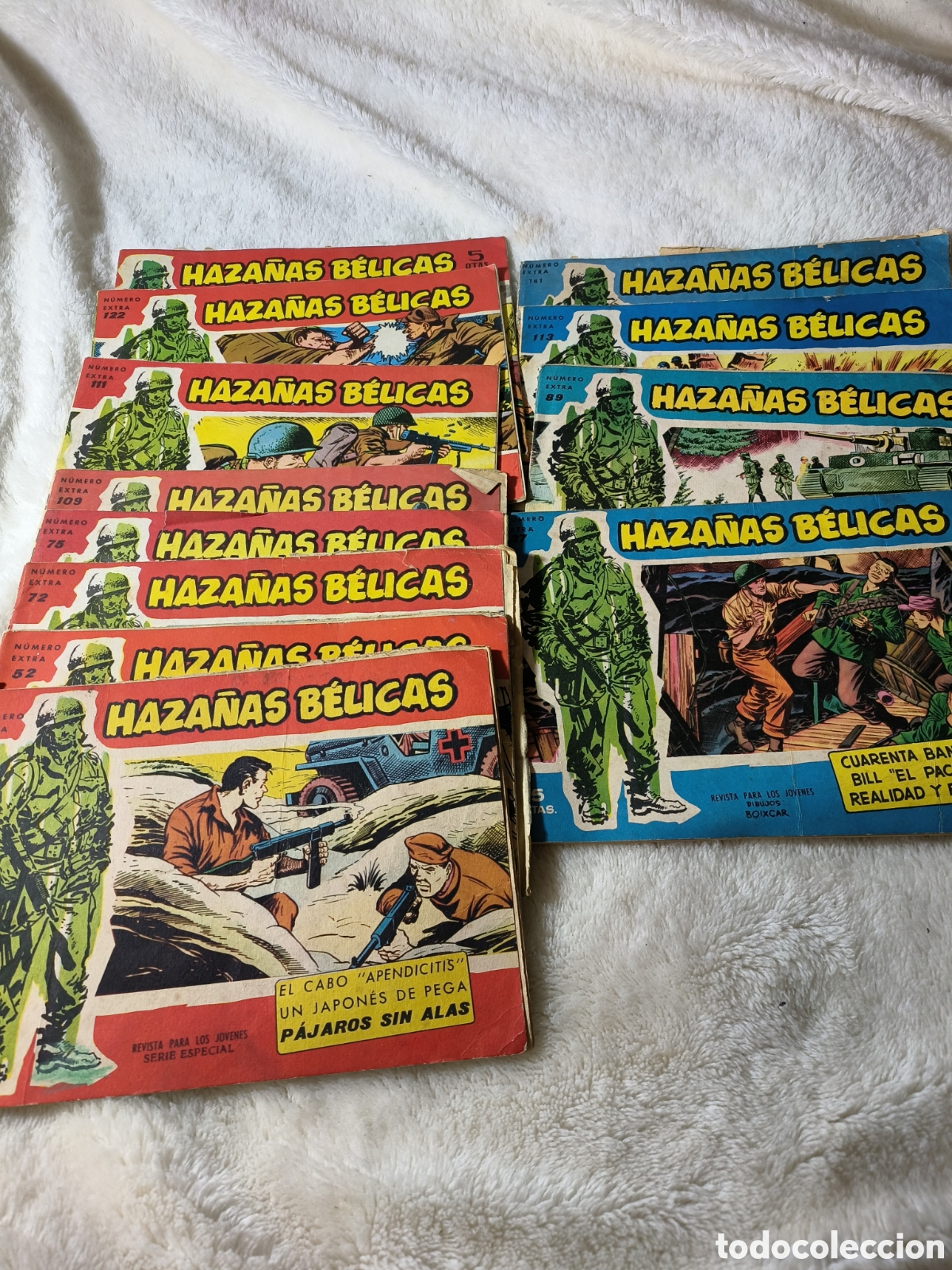 Tebeos: 12 c&oacute;mics Haza&ntilde;as B&eacute;licas extra - Foto 1