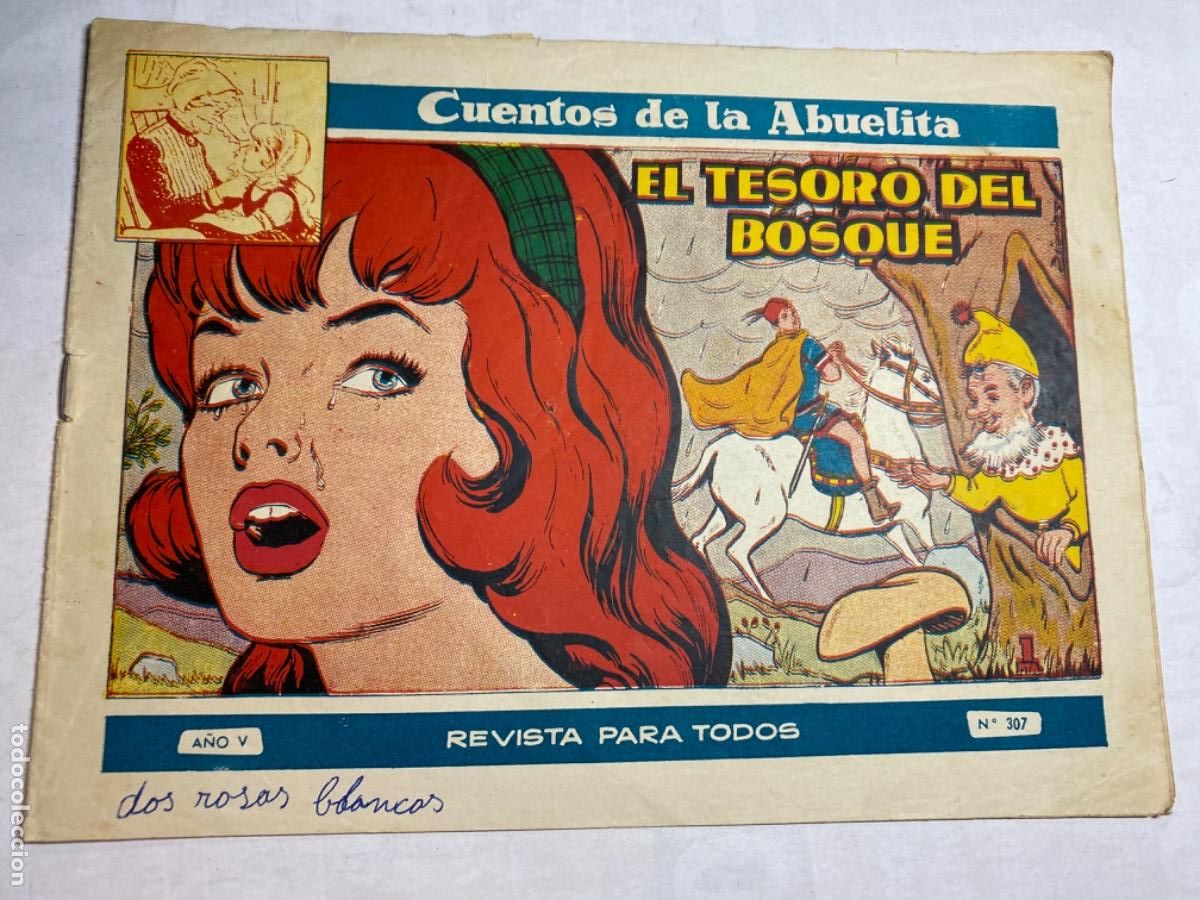 Tebeos: CUENTOS DE LA ABUELITA EL TESORO DEL BOSQUE N&ordm; 307 - Foto 1