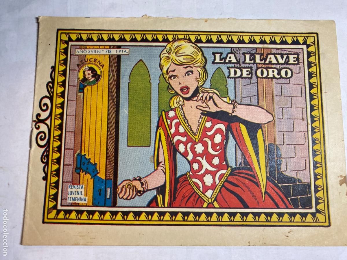 Tebeos: COLECCION AZUCENA N&ordm; 718 LA LLAVE DE ORO , TORAY - Foto 1
