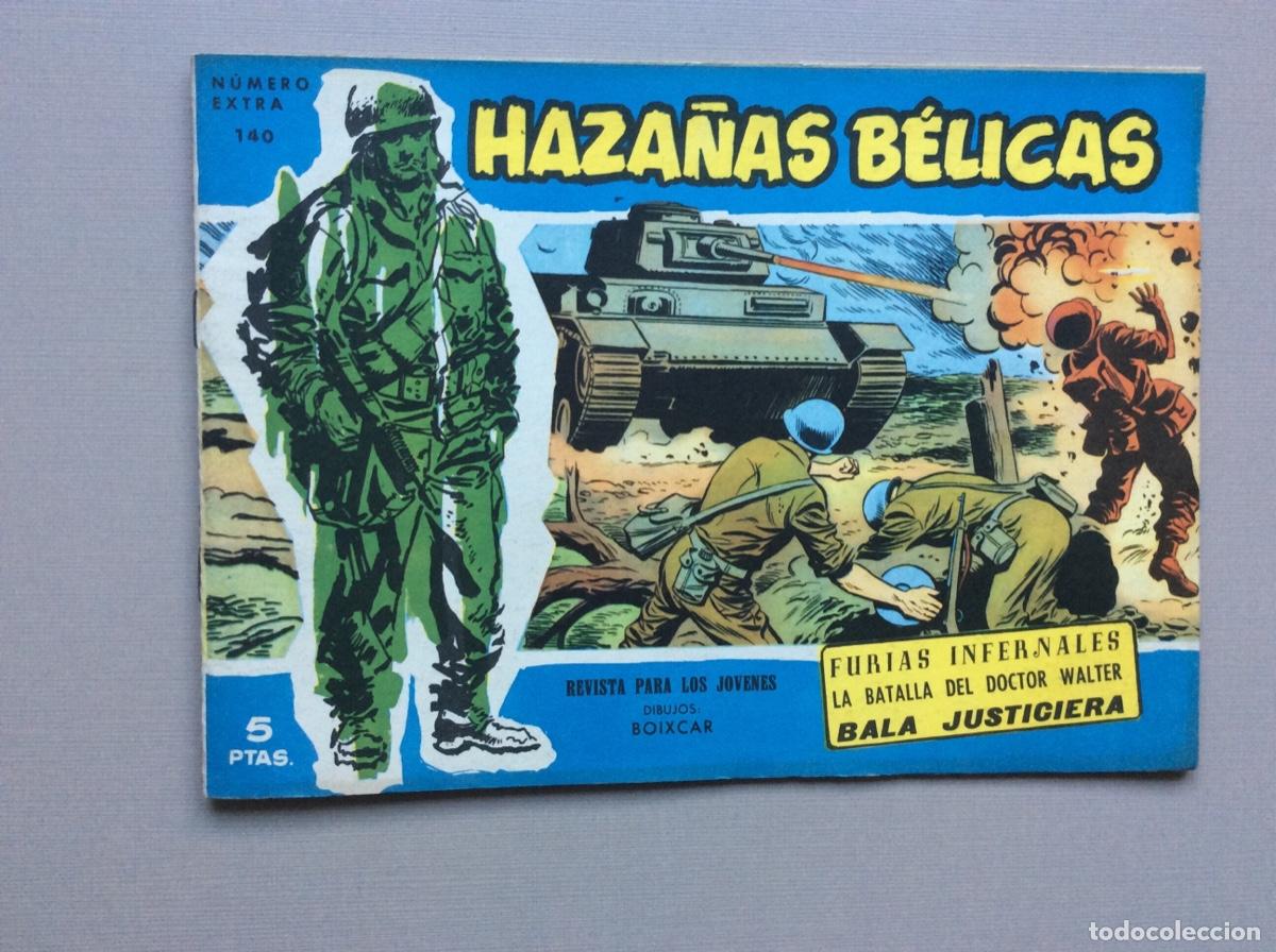Tebeos: HAZA&Ntilde;AS B&Eacute;LICAS N&Uacute;MERO EXTRA 140 - Foto 1