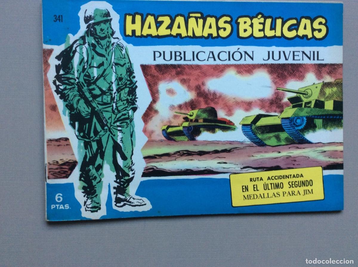 Tebeos: HAZA&Ntilde;AS B&Eacute;LICAS N&Uacute;MERO 341 - Foto 1