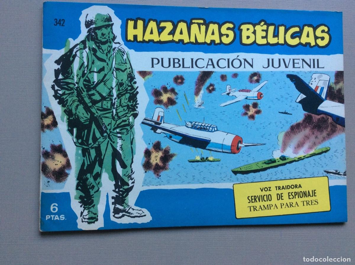 Tebeos: HAZA&Ntilde;AS B&Eacute;LICAS N&Uacute;MERO 342 - Foto 1