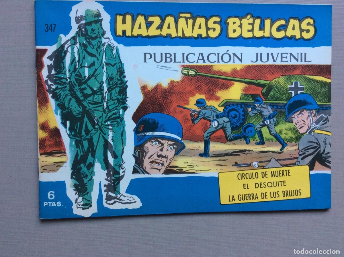 Tebeos: HAZA&Ntilde;AS B&Eacute;LICAS N&Uacute;MERO 347 - Foto 1