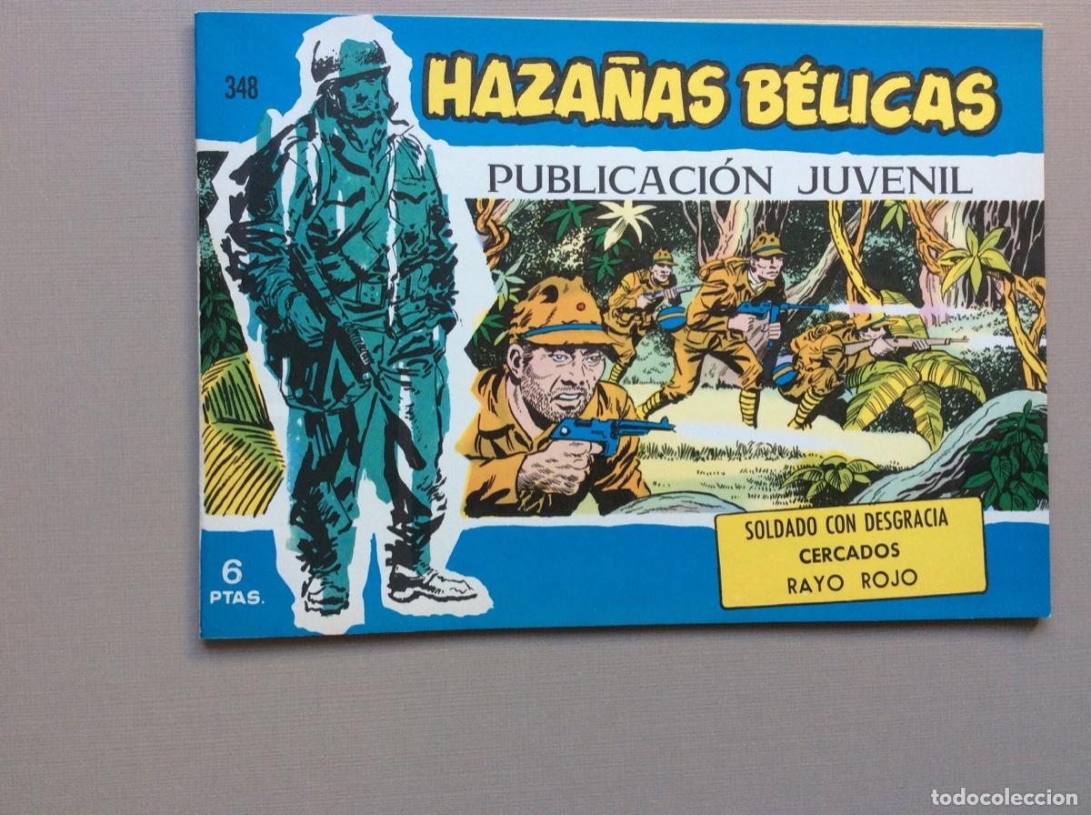Tebeos: HAZA&Ntilde;AS B&Eacute;LICAS N&Uacute;MERO 348 - Foto 1
