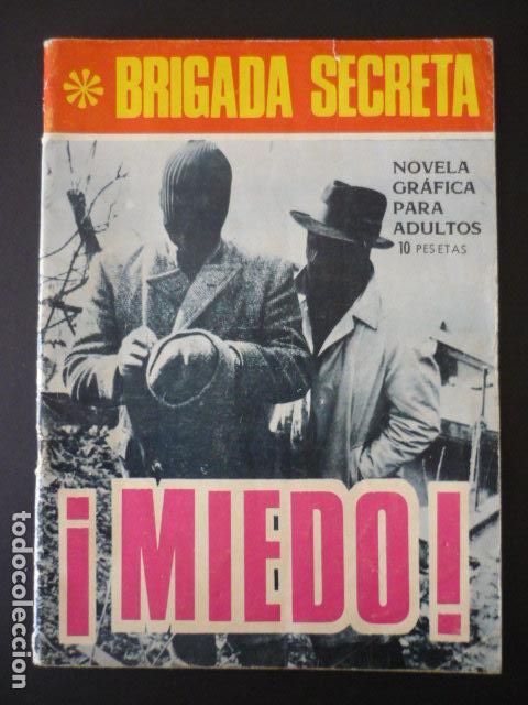 Tebeos: BRIGADA SECRETA &iexcl;MIEDO! COMIC TORAY - Foto 1