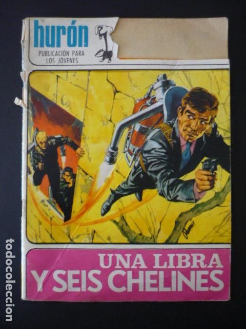 Tebeos: UNA LIBRA Y SEIS CHELINES COMIC HURON N&ordm; 32 - Foto 1