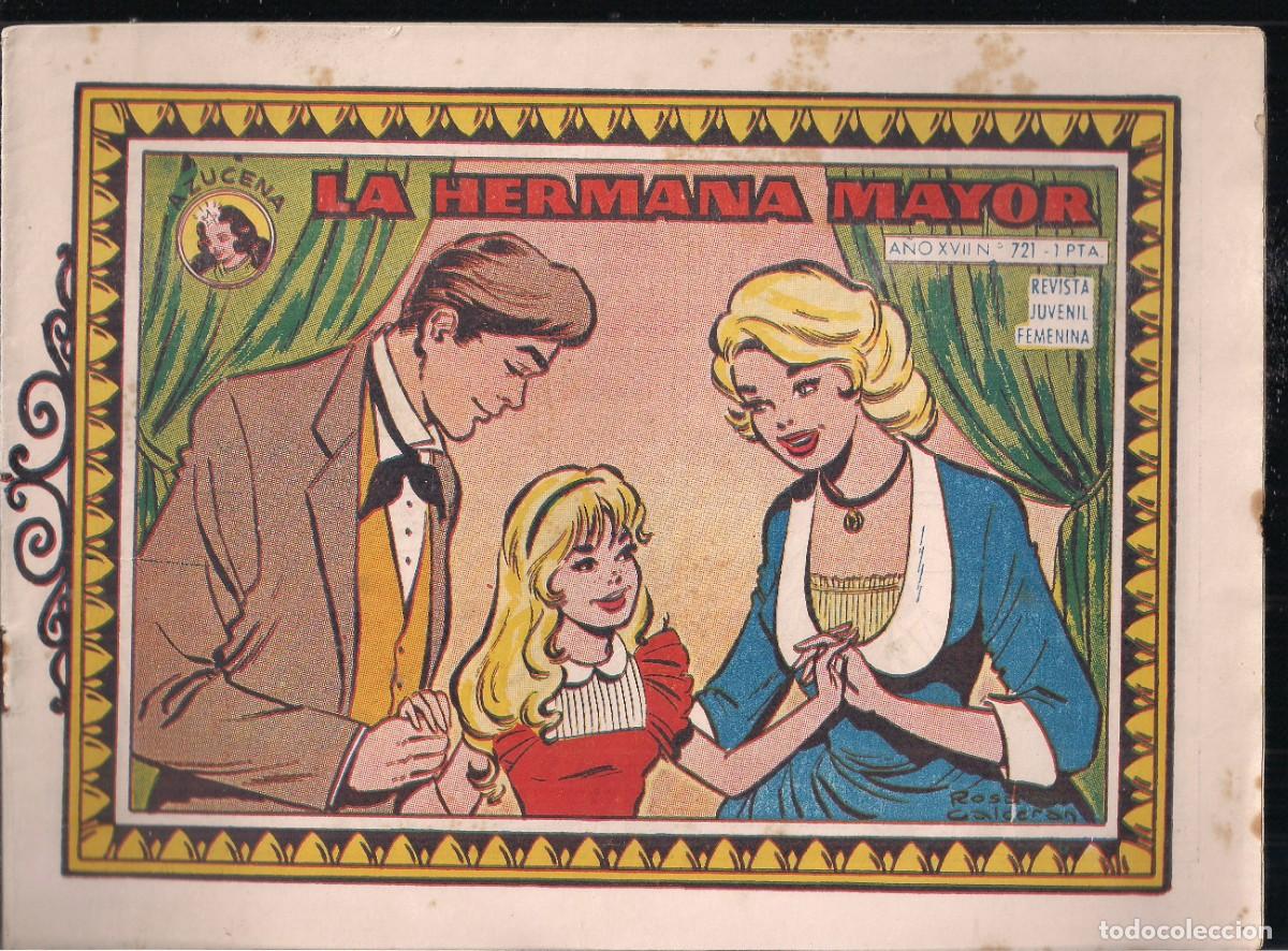 Tebeos: AZUCENA N&ordm;721: LA HERMANA MAYOR - Foto 1