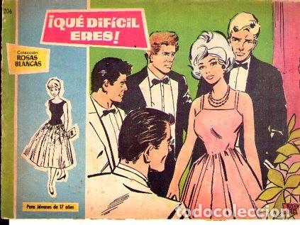 Tebeos: Rosas Blancas (Toray) N&ordm; 206 - Foto 1