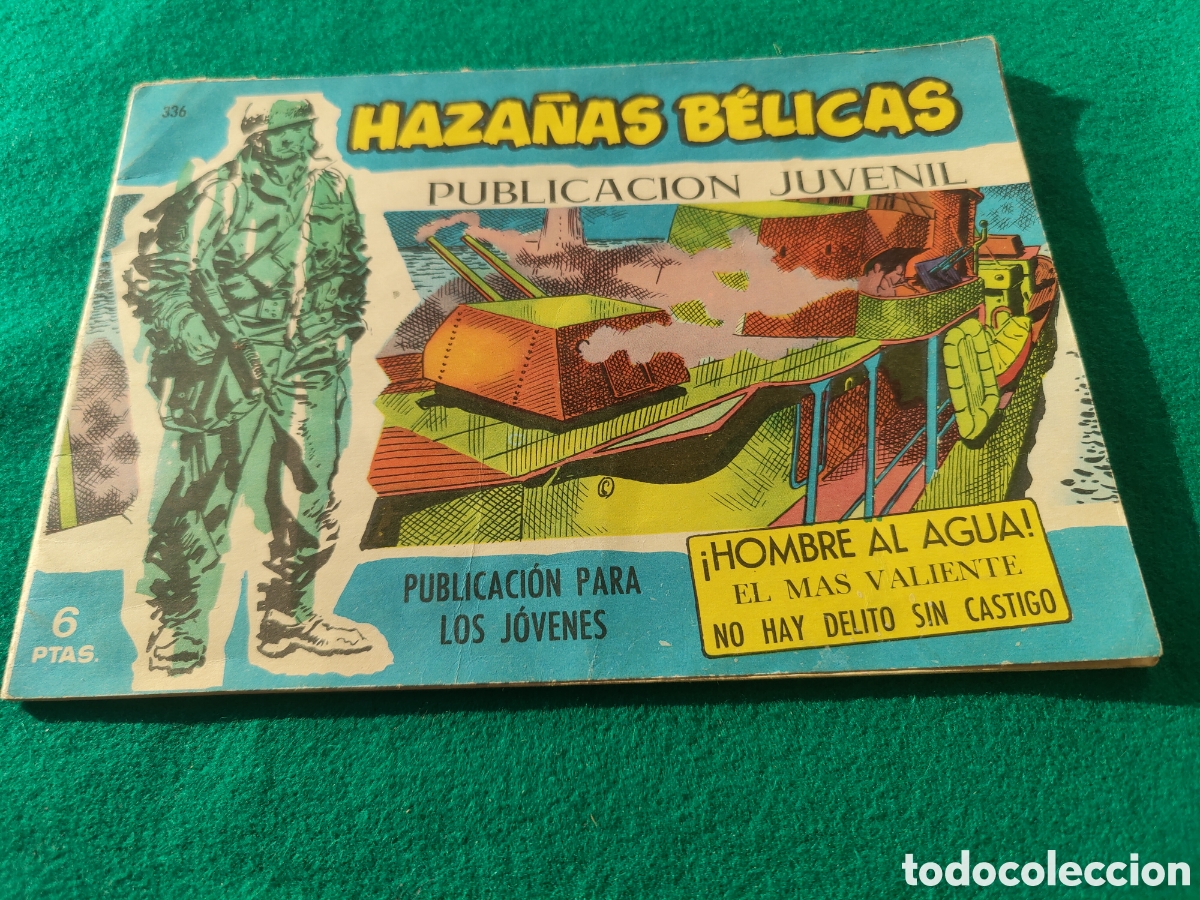Tebeos: HAZA&Ntilde;AS B&Eacute;LICAS 336, TORAY, 1958 - Foto 1