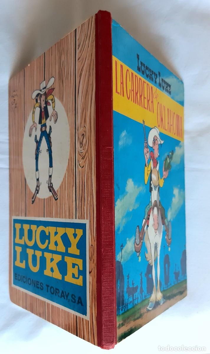 Tebeos: LUCKY LUKE - LA CARRERA DE OKLAHOMA - TORAY 1969 - Foto 7