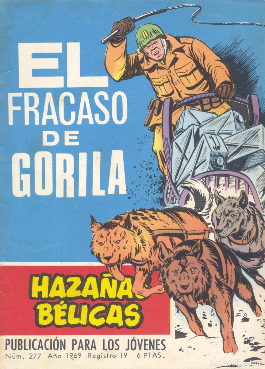 Tebeos: GORILA 277. HAZA&Ntilde;AS B&Eacute;LICAS. TORAY, 1966 - Foto 1