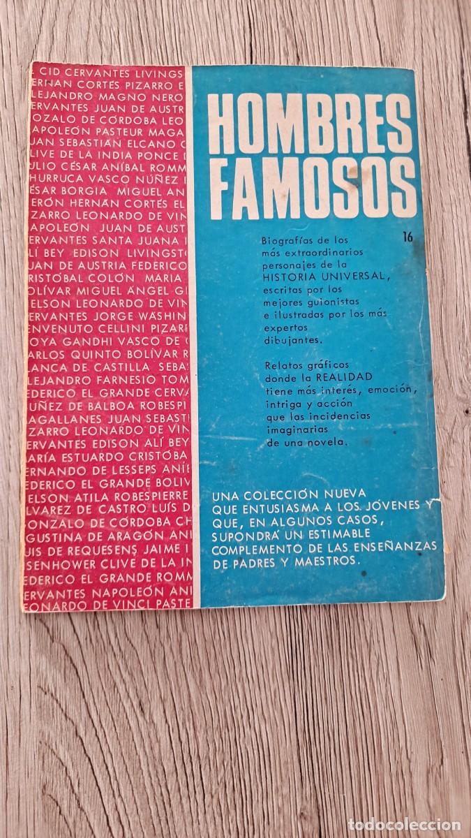 Tebeos: E. M. FARI&Ntilde;AS - BENJAMIN FRANKLIN (EL INVENTOR DEL PARARRAYOS) - EDICIONES TORAY 1969 - Foto 3